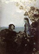 Mikhail Vrubel, Hamlet and Ophelia